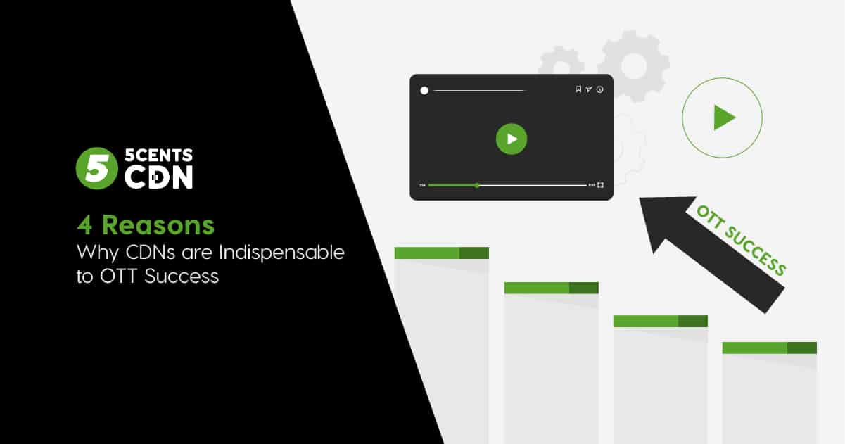 4 Reasons Why CDNs are Indispensable to OTT Success