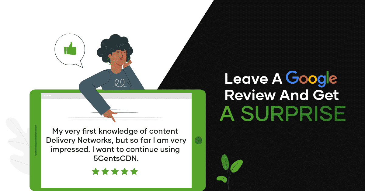 Leave a Google review and get a surprise