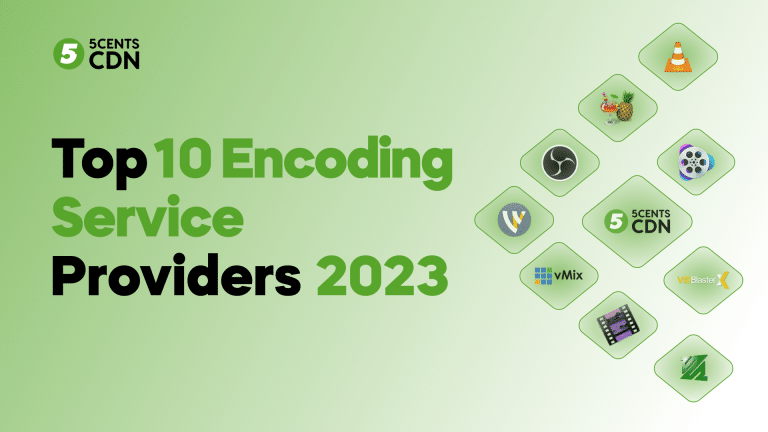 top 10 encoding service providers 2023