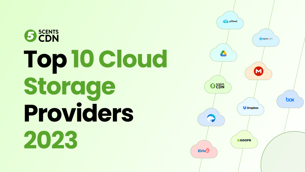 Cloud storage providers of 2023