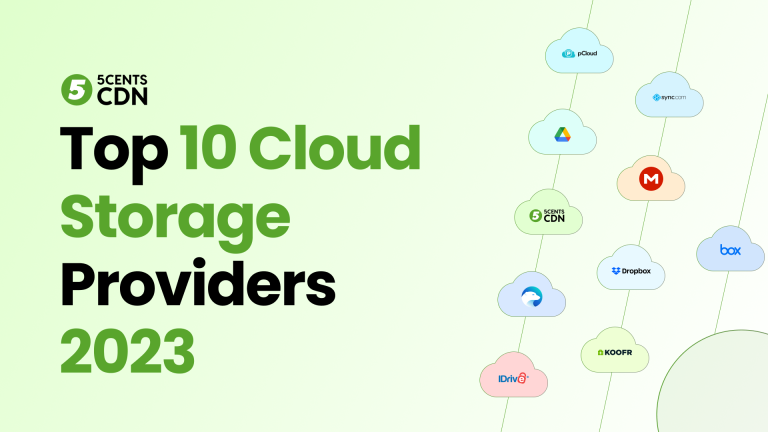 Cloud storage providers of 2023