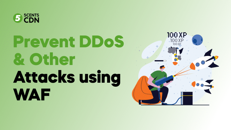 How to prevent DDoS and other attacks using WAF