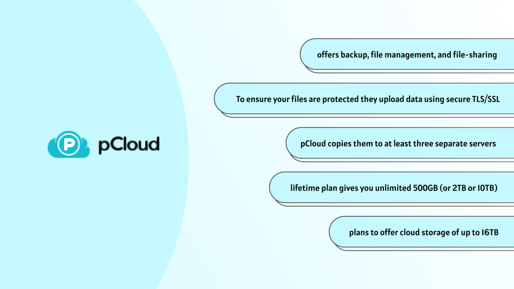Top cloud storage providers - pcloud