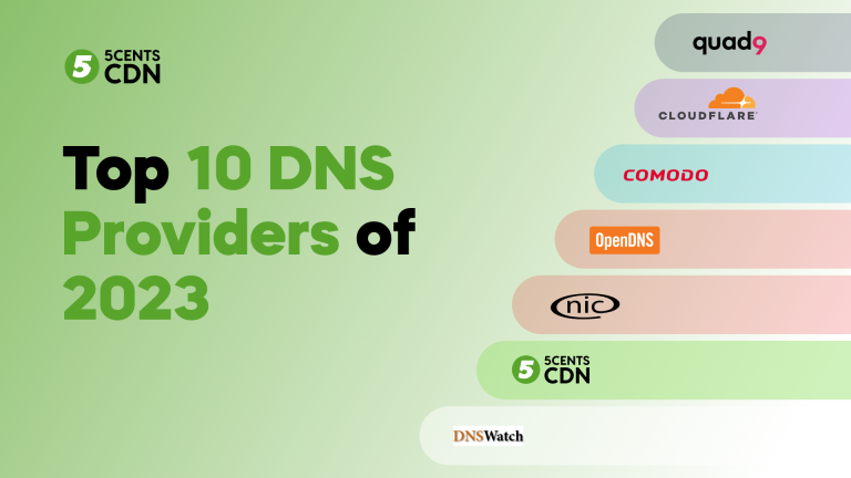 Top 10 DNS Providers of 2022