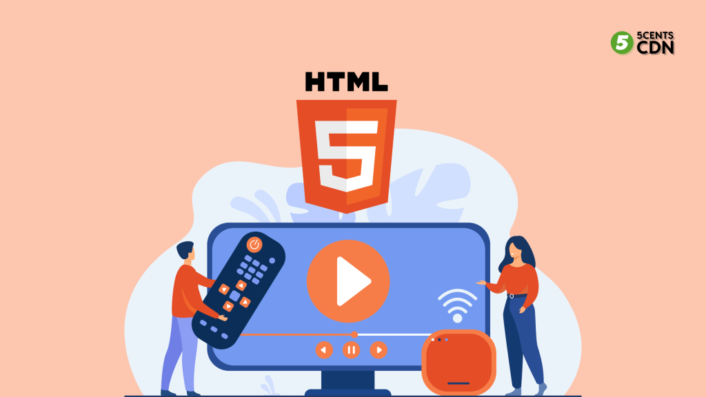 HTML5 video streaming for HLS