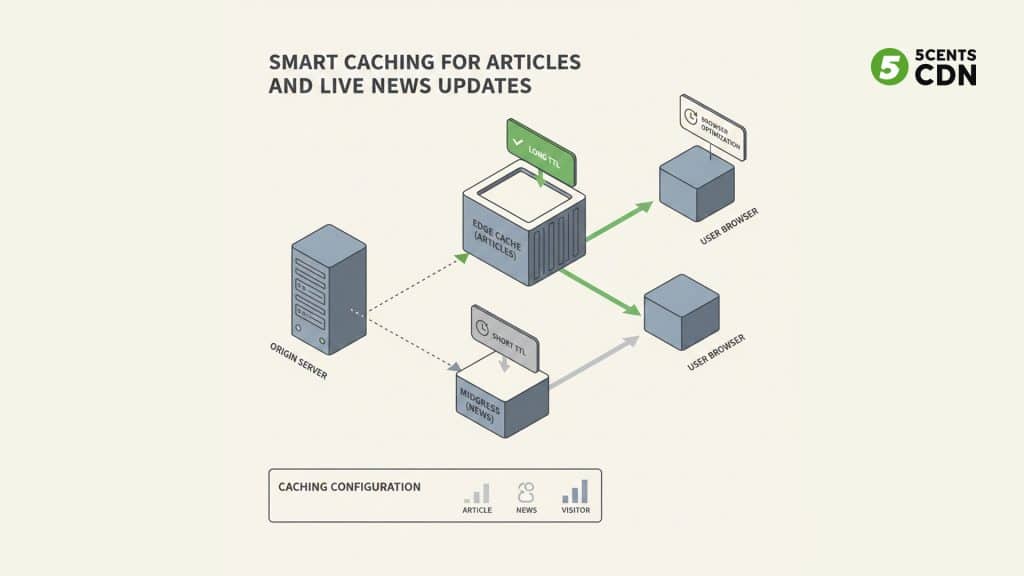Smart Caching for Articles and Breaking News Updates