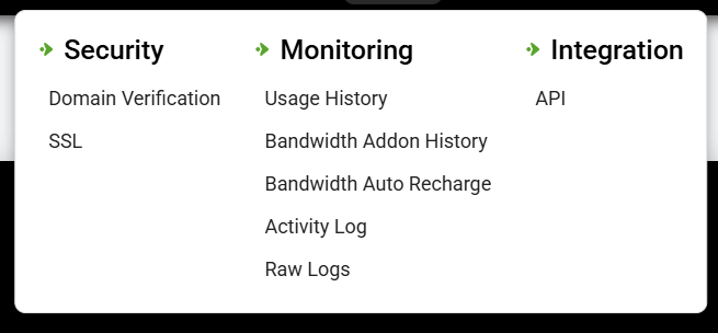 Security Settings Overview