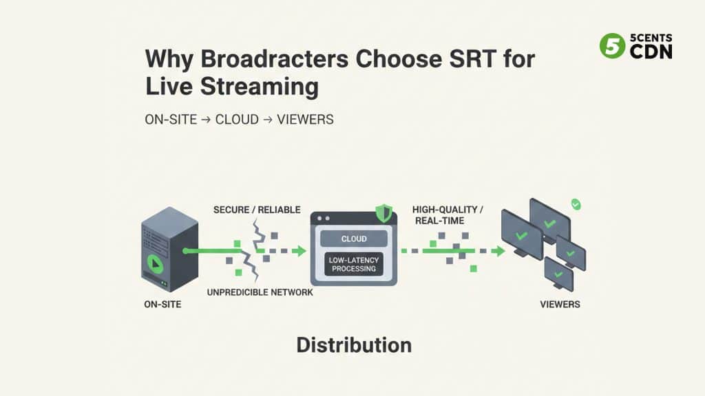 Why Broadcasters Choose SRT Streaming
