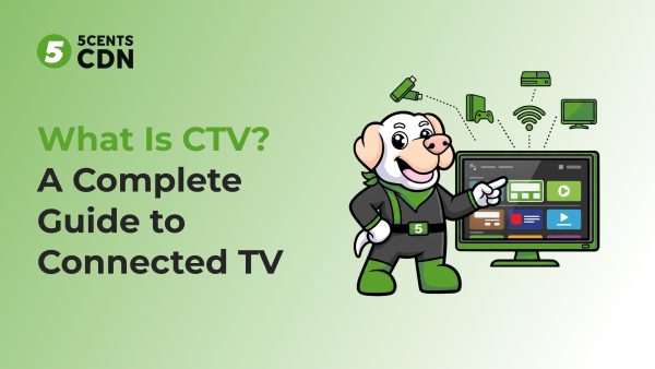 Connected TV streaming content on a smart TV via internet-connected devices