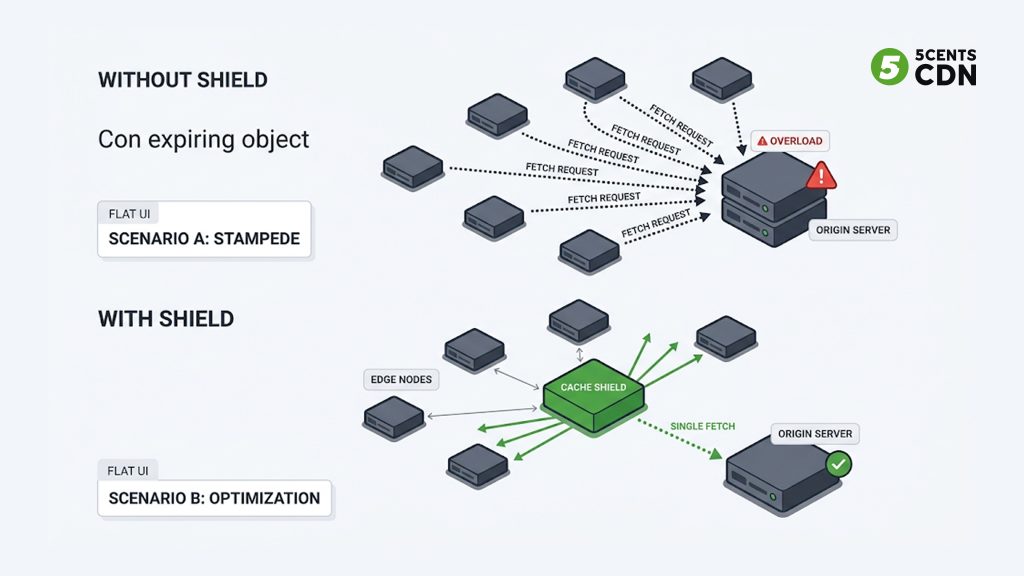 Explanation_Template-1 - 5centsCDN | Video Live Streaming | CDN | Restream Thundering herd cache stampede prevented by origin shield request collapsing