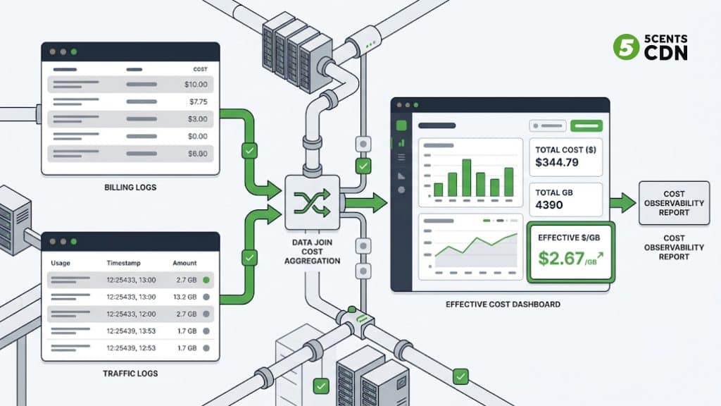 Explanation_Template-1 - 5centsCDN | Video Live Streaming | CDN | Restream Model of effective cost per gigabyte across regions and content types