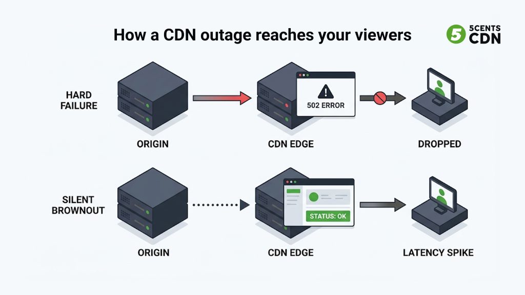 Explanation_Template-1 - 5centsCDN | Video Live Streaming | CDN | Restream Hard errors and regional brownouts reaching viewers during a CDN outage