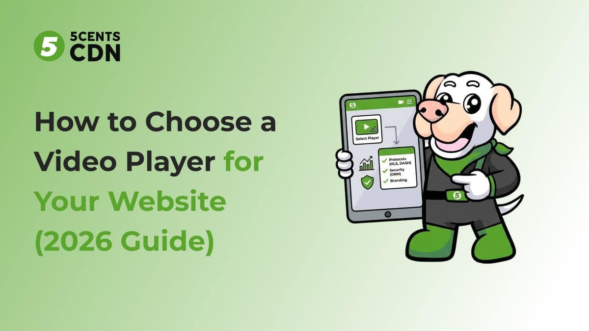 How to Choose a Video Player for Your Website (2026 Guide)