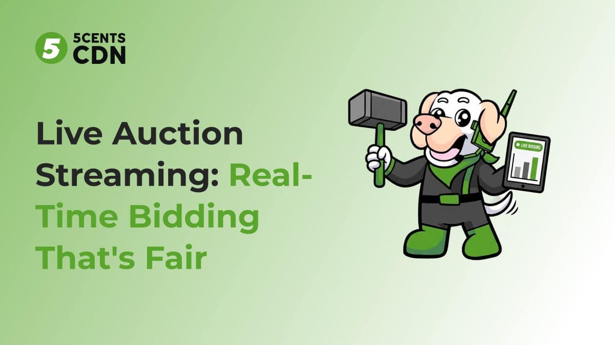 Live Auction Streaming: Real-Time Bidding That’s Fair