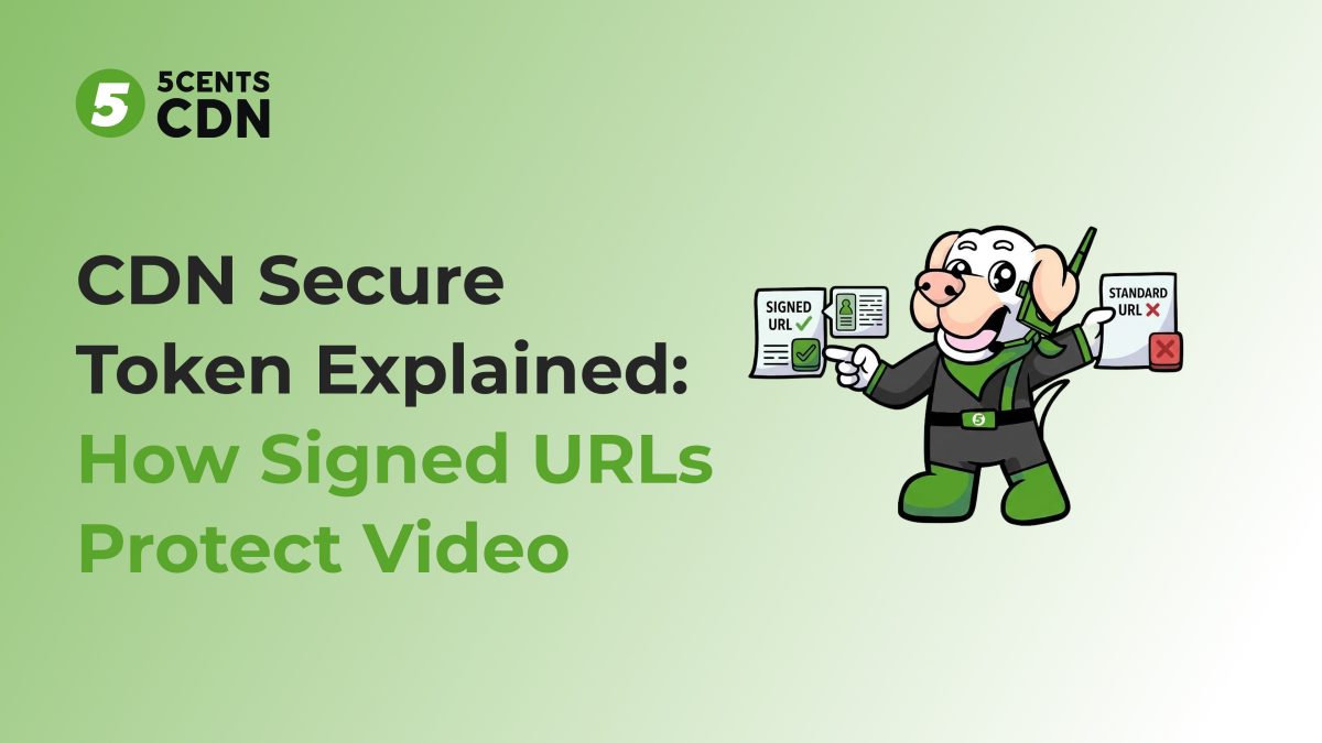 CDN Secure Token Explained: How Signed URLs Protect Video