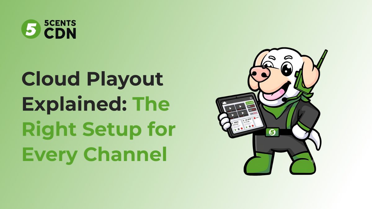 Cloud playout running multiple channel types from one browser-based engine