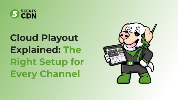 Cloud playout running multiple channel types from one browser-based engine