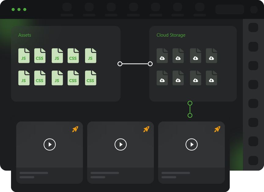 Store your content data with 5centsCDN cloud storage