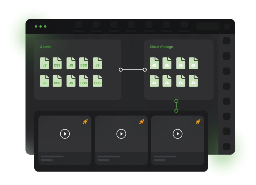 Dashboard of Cloud Storage